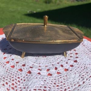 Vintage art deco style dish